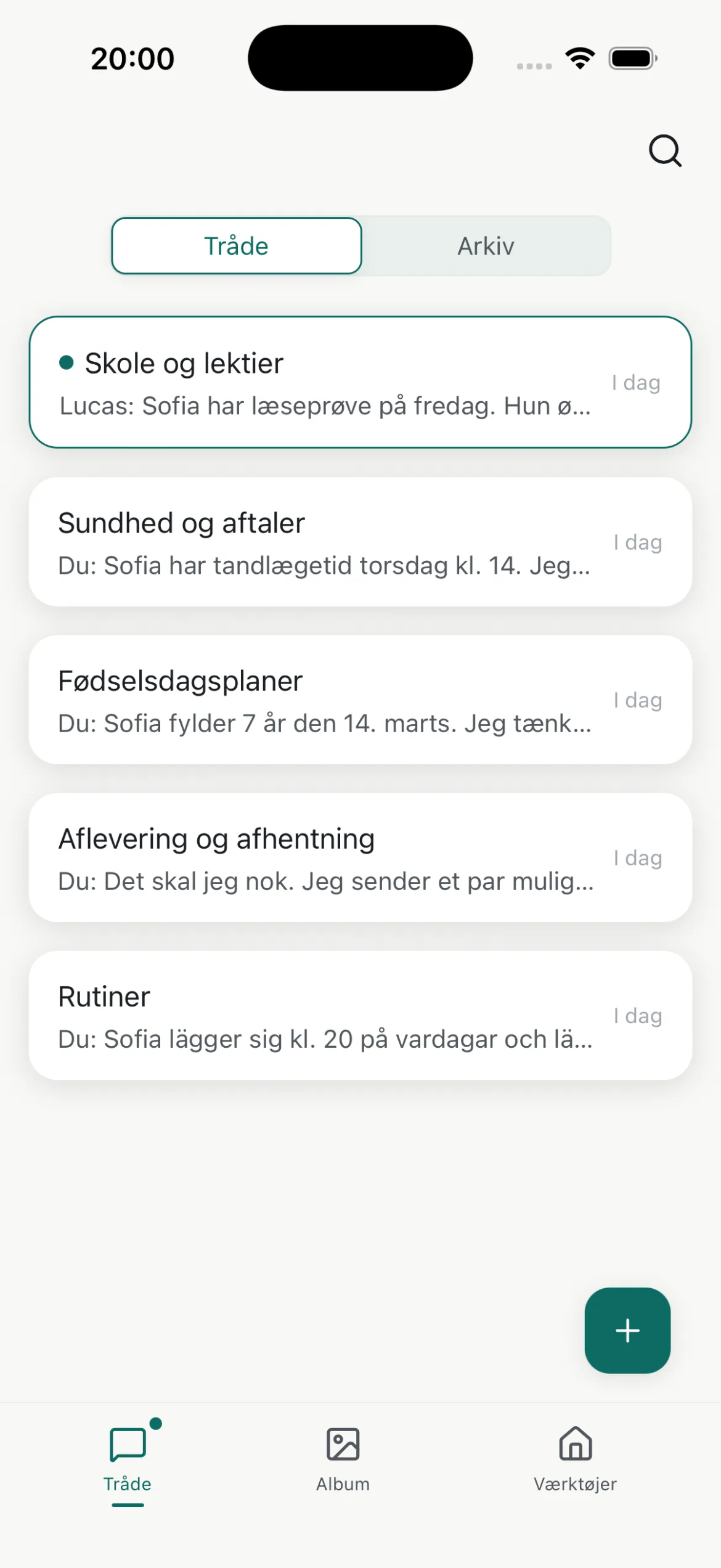 Trådvisning