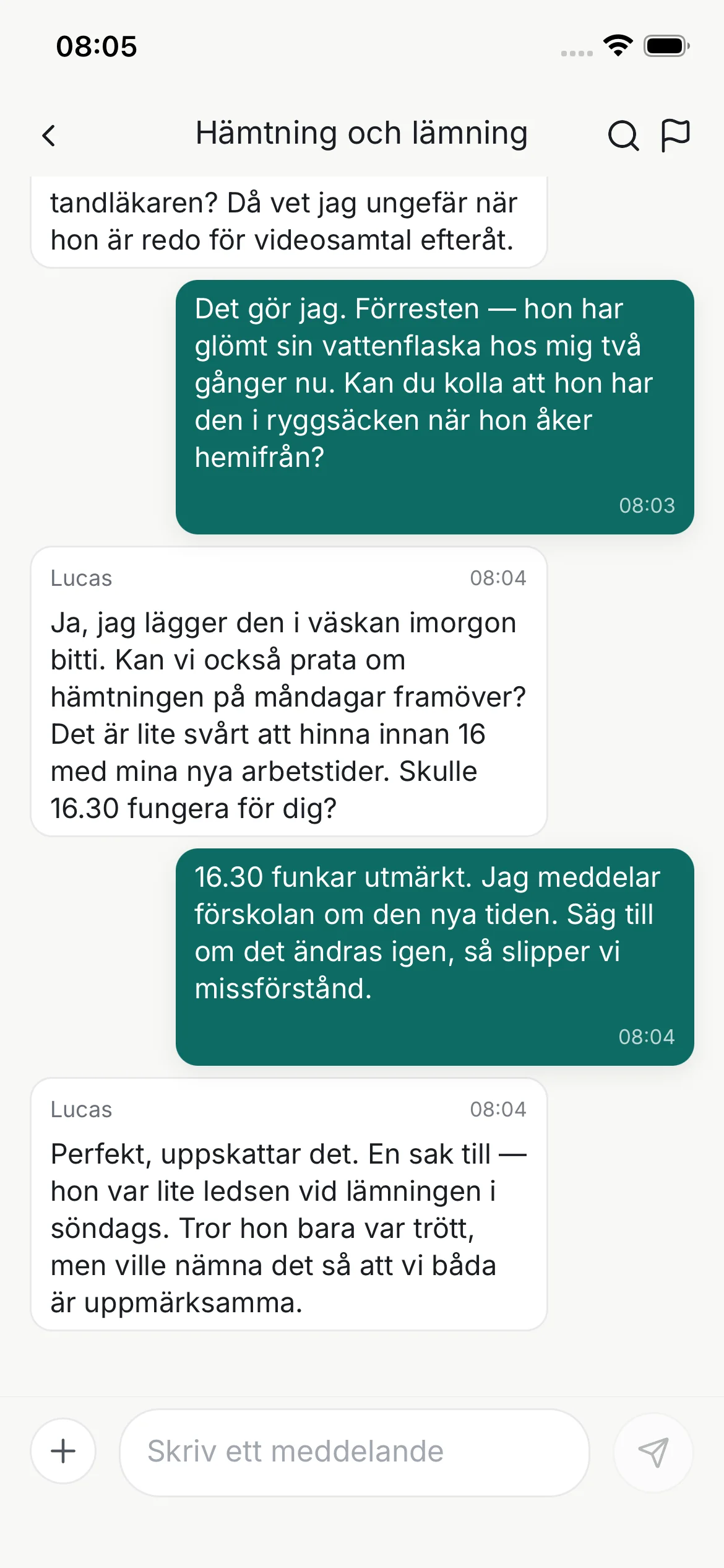 Tråddetaljer
